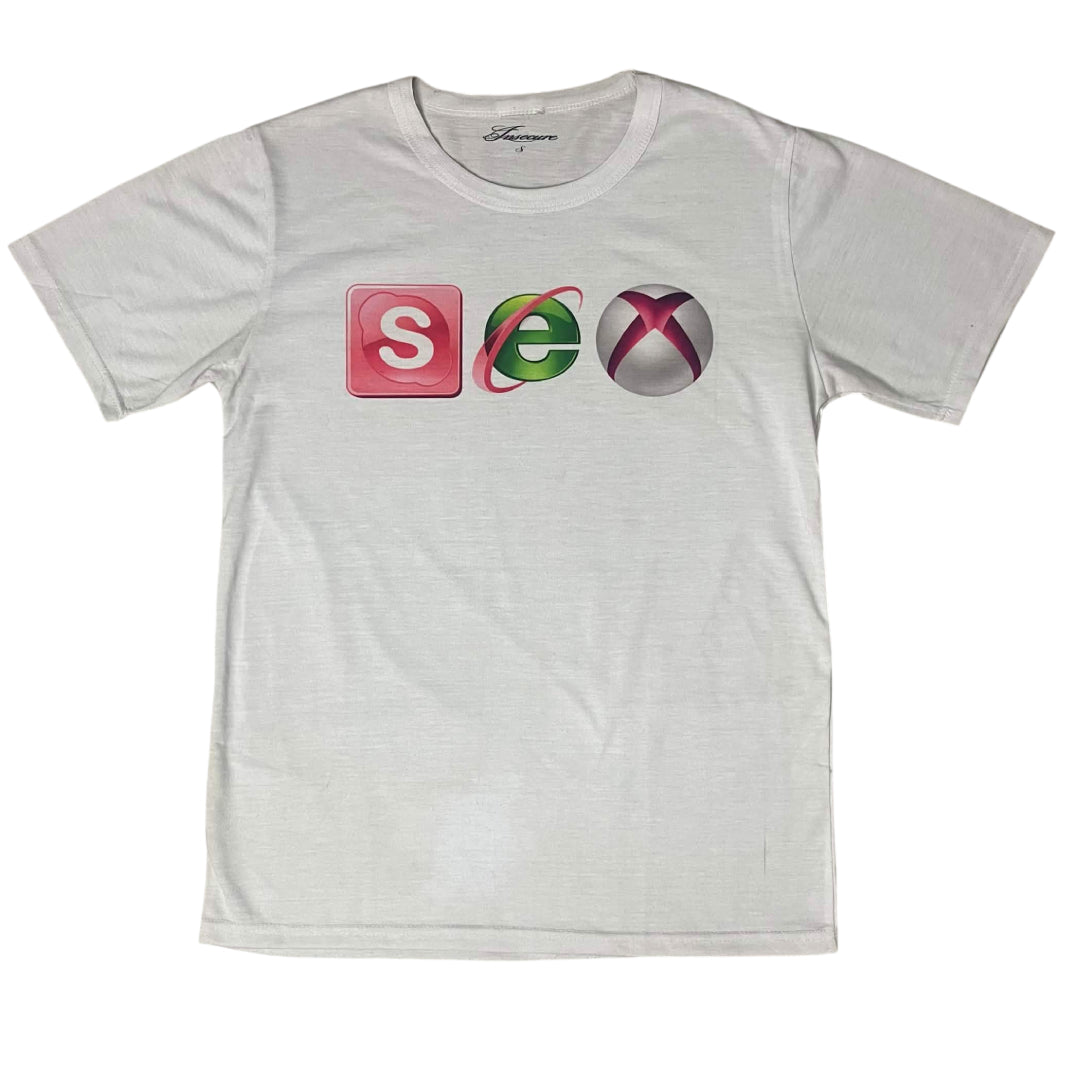 sex tee white