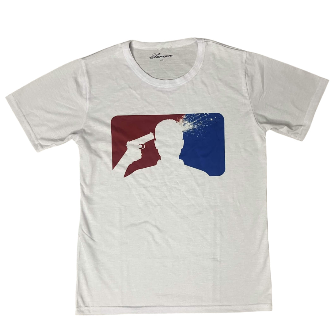 Split second tee white