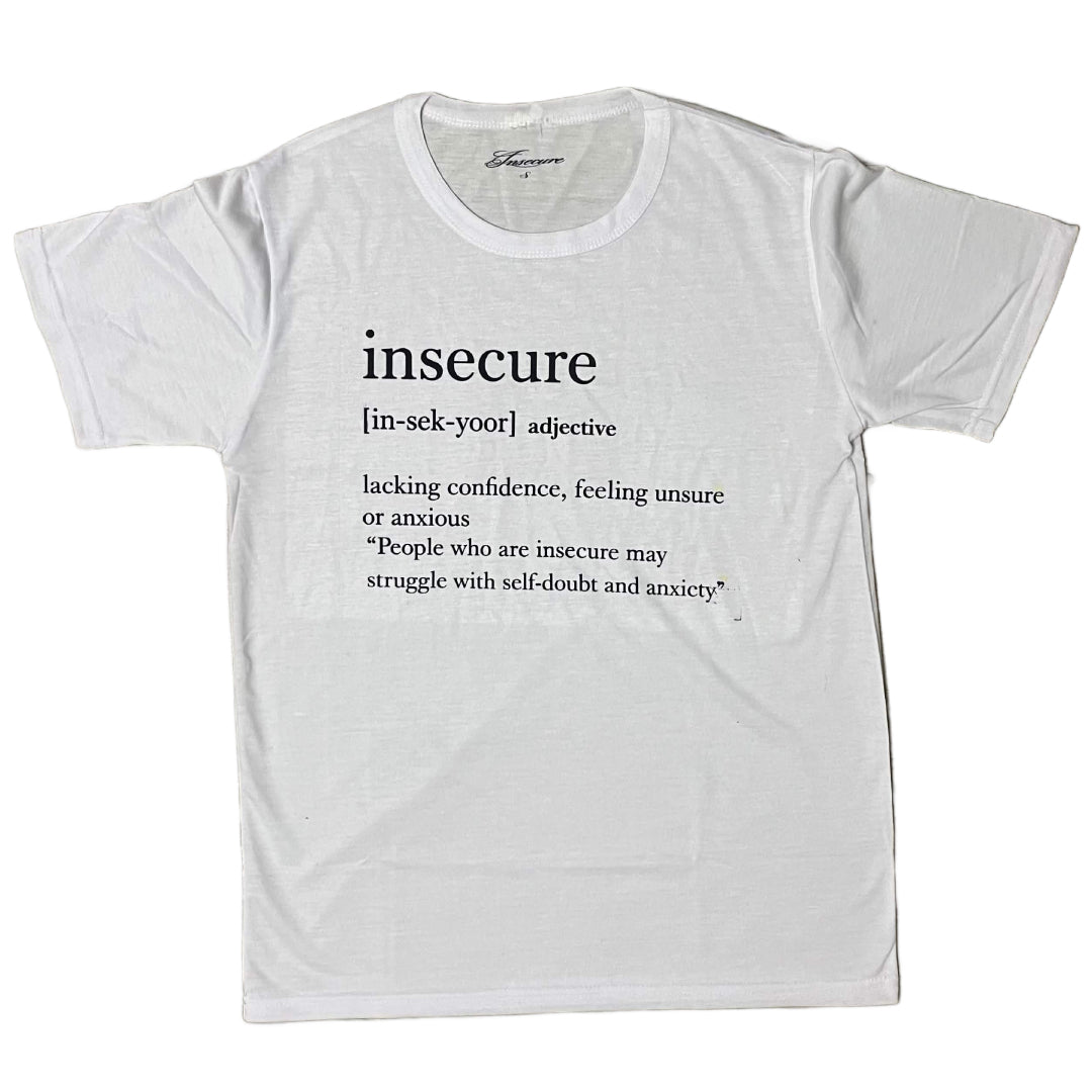 Insecure tee white