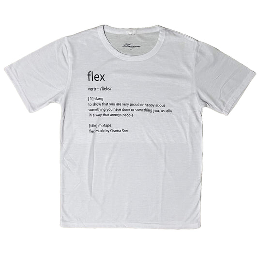 Flex musix tee white