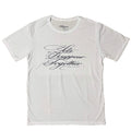 "Lets disappear together" tee white