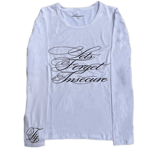 Insecure long sleeve white