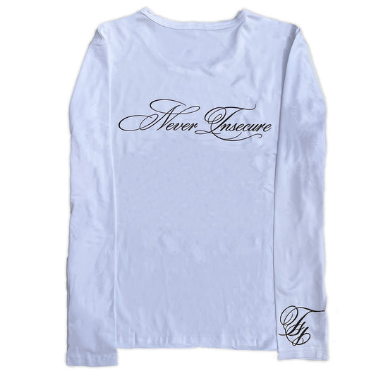 Insecure long sleeve white